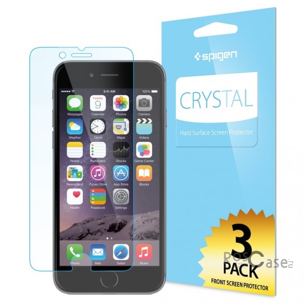 фото защитная пленка SGP Crystal CR для Apple iPhone 6 (4.7