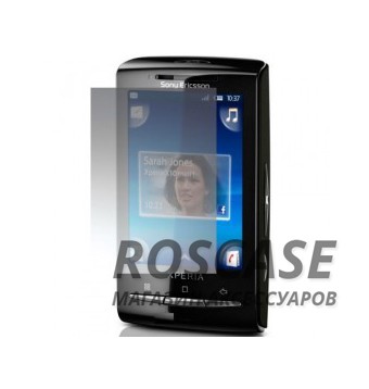 фото защитная пленка для Sony-Ericsson X10 mini