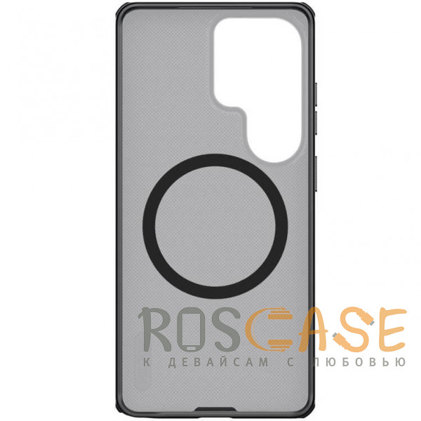 Фото Серый Nillkin Super Frosted Shield Magnetic | Полупрозрачный чехол с поддержкой Magsafe для Samsung Galaxy S26 Ultra