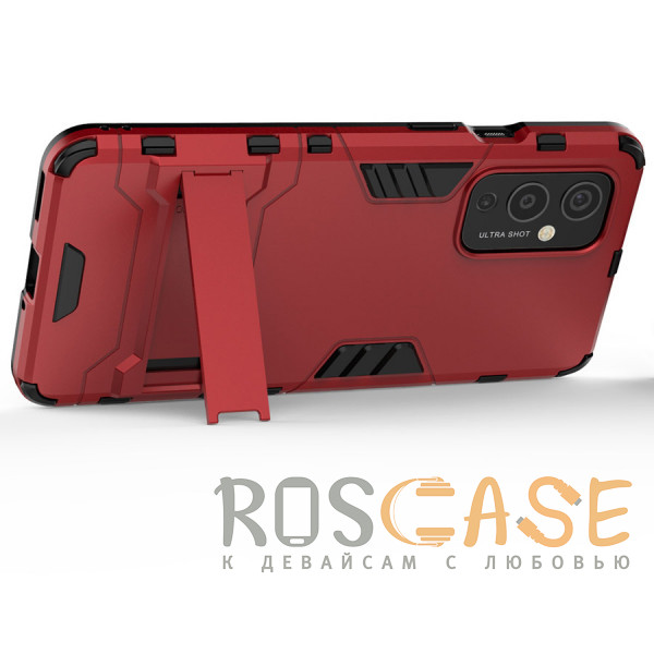 Изображение Красный Transformer | Противоударный чехол-подставка для OnePlus 9 Pro с мощной защитой корпуса