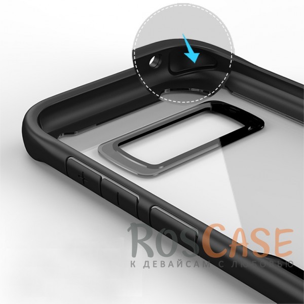 Фотография Черный iPaky Luckcool | Чехол для Samsung G950 Galaxy S8 с цветными силиконовыми вставками