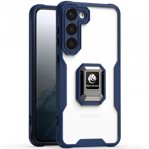 Magnet Ring 2 | Противоударный чехол с кольцом и защитой камеры  для Samsung Galaxy S23