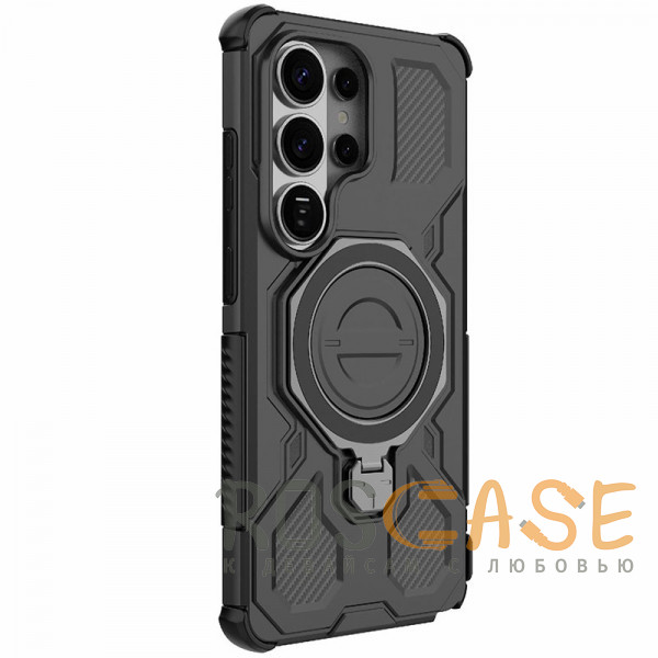 Фото Черный Magnus | Противоударный чехол с Magsafe для Samsung Galaxy S26 Ultra