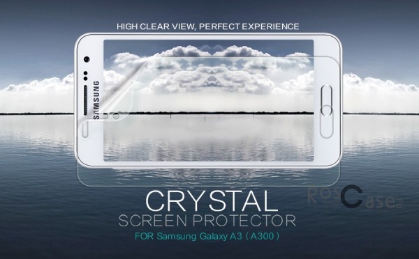 фото защитная пленка Nillkin Crystal для Samsung A300H / A300F Galaxy A3 