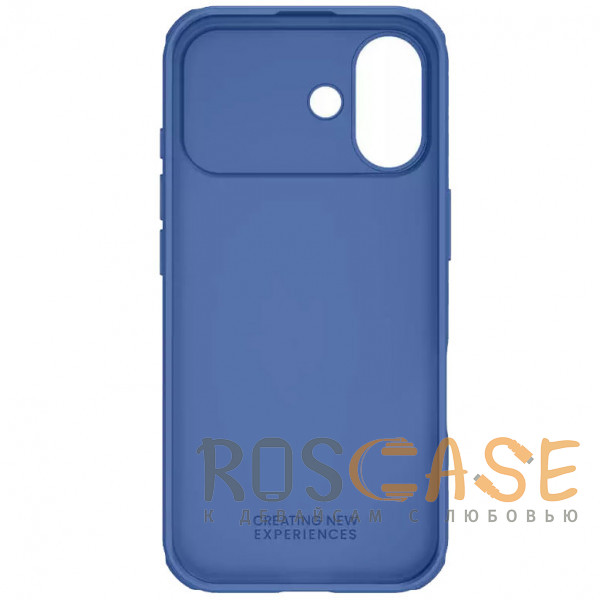 Фотография Синий Nillkin CamShield Pro | Чехол из пластика и TPU с защитой камеры для iPhone 17