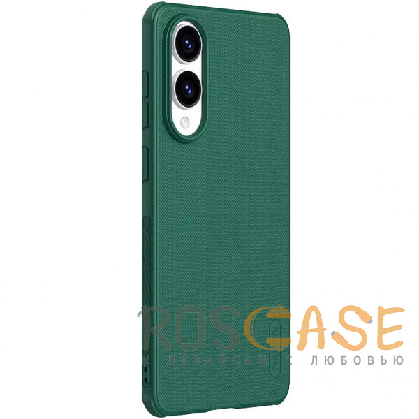 Фотография Зеленый Nillkin Super Frosted Shield Pro | Матовый чехол из пластика и ТПУ для Samsung Galaxy S25 Edge