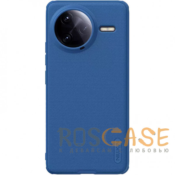 Фото Синий Nillkin Super Frosted Shield Pro | Матовый чехол из пластика и ТПУ для Xiaomi Poco F7 Ultra / Redmi K80 Pro