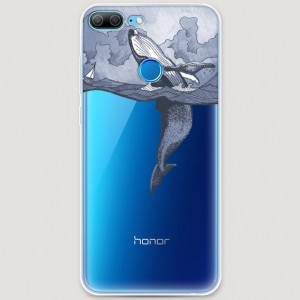 RosCase | Силиконовый чехол Два измерения на Huawei Honor 9 Lite