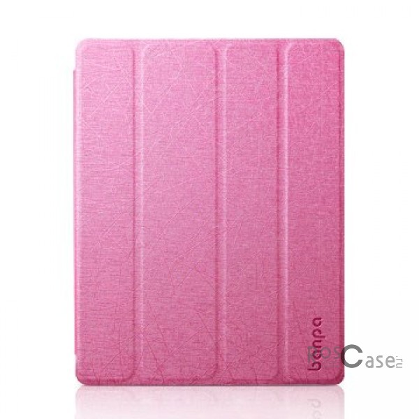 Изображение Розовый Кожаный чехол-книжка Banpa с функцией подставки для Apple IPAD 4/3/2