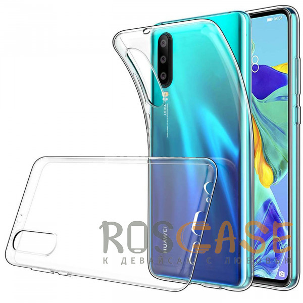 Фото Прозрачный силиконовый чехол для Huawei Y8P / Honor 30i / P Smart S