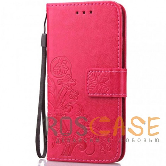 Фото Розовый Чехол-книжка с узорами на магнитной застёжке для Samsung Galaxy A50 / A50s / A30s