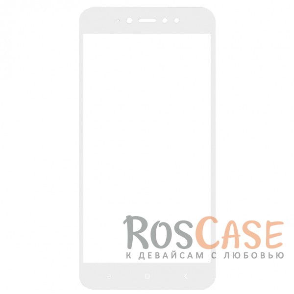 

Тонкое защитное стекло CaseGuru на весь экран для Xiaomi Redmi Note 5A Prime / Redmi Y1 (Белый)