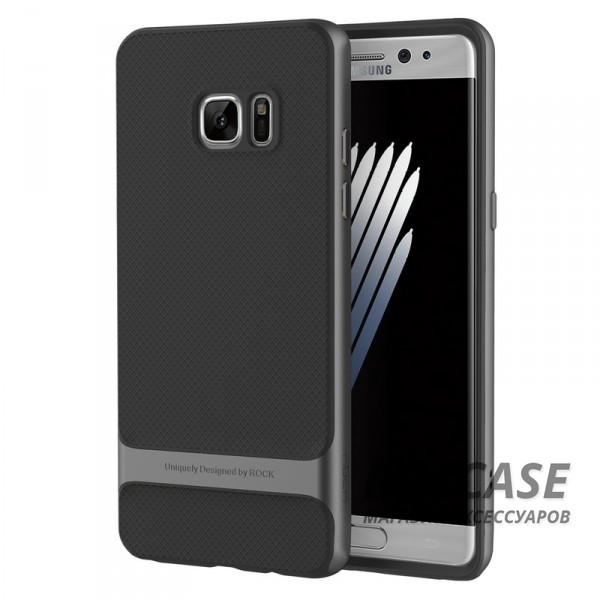 Фото Черный / Серый Rock Royce | Чехол для Samsung N935 Galaxy Note Fan Edition