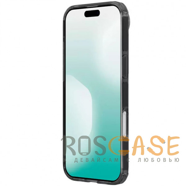 Изображение Черный Nillkin Nature PRO Magnetic | Прозрачный силиконовый чехол для магнитной зарядки для iPhone 17 Air