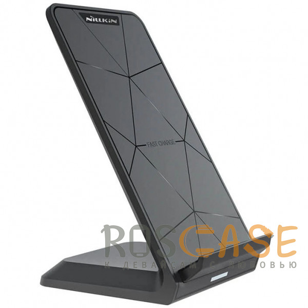 Фотография Черный Nillkin QI Fast Stand Pro | Беспроводная зарядка с вертикальной подставкой для телефона