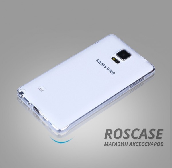 Фотография Прозрачный Ультратонкий силиконовый чехол для Samsung N910H Galaxy Note 4
