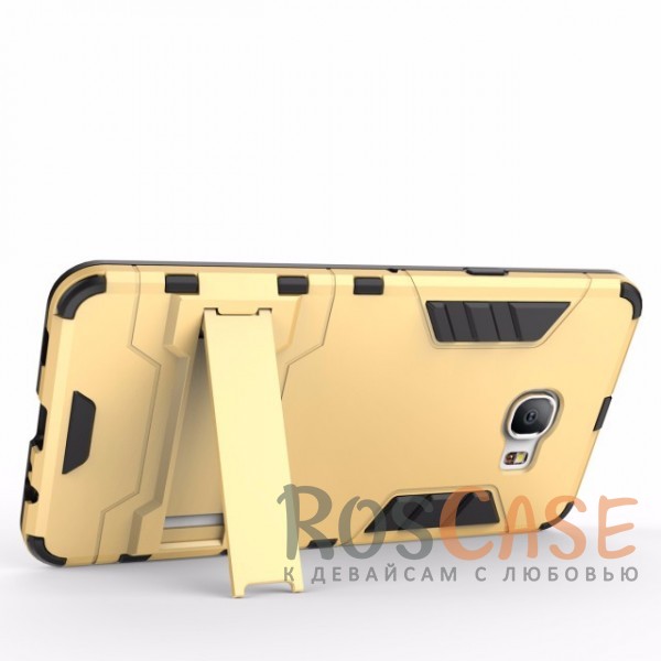 Изображение Золотой / Champagne Gold Transformer | Противоударный чехол для Samsung Galaxy C7 с мощной защитой корпуса