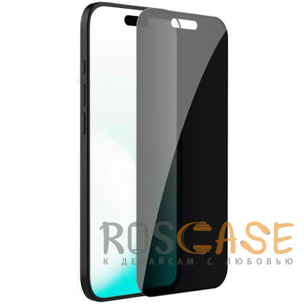 Фотография Черный Nillkin Privacy | Защитное стекло Антишпион с системой автонаклеивания для iPhone 17