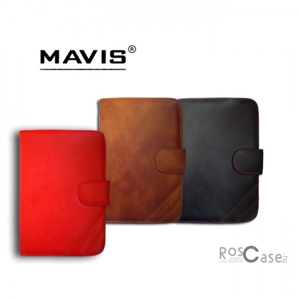 Фото кожаного чехла-книжки Mavis Classic с функцией подставки для Samsung Galaxy Tab 2 7.0 P3100 / P6200