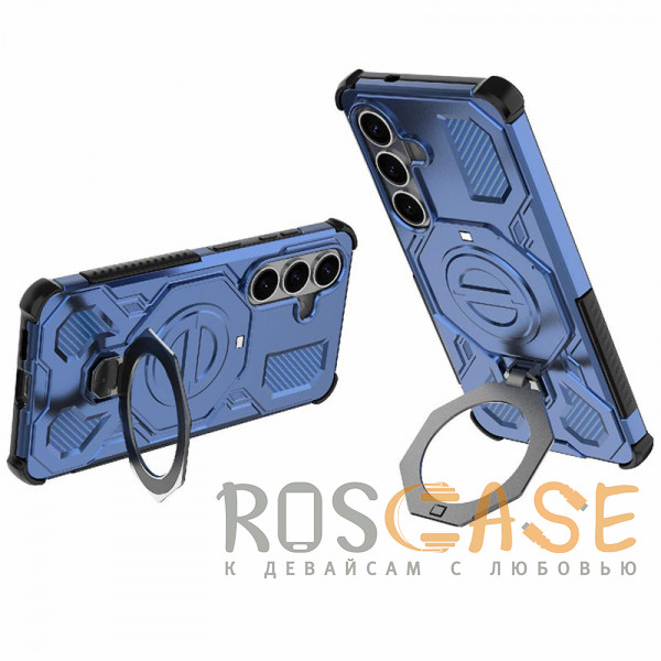 Фотография Темно-синий Magnus | Противоударный чехол с Magsafe для Samsung Galaxy S26