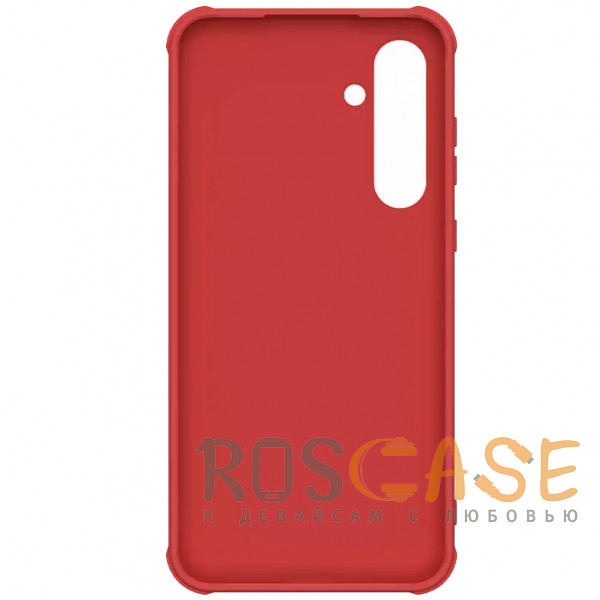 Фото Красный Nillkin Super Frosted Shield Pro | Матовый чехол из пластика и ТПУ для Samsung Galaxy A55