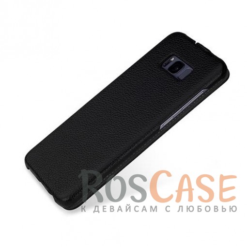 Изображение Черный / Black Кожаный чехол (флип) TETDED для Samsung G950 Galaxy S8