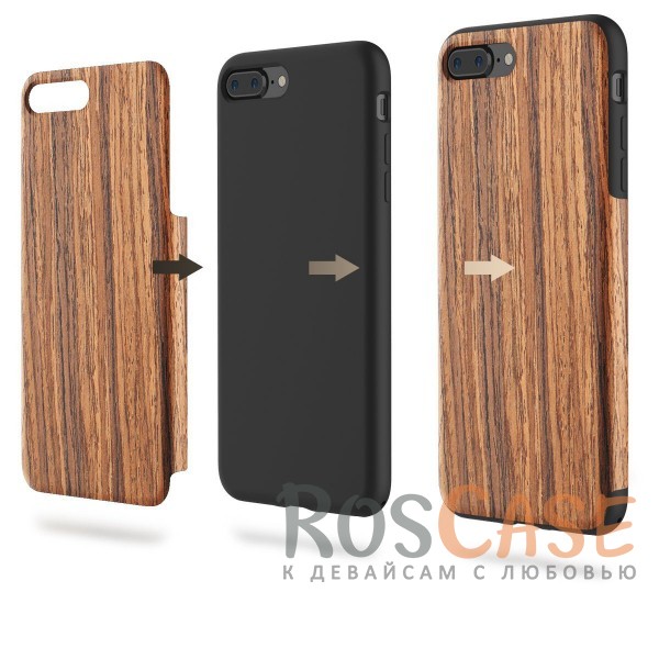 Фотография Rosewood Rock Origin | Чехол для iPhone 7 Plus / 8 Plus с деревянным покрытием