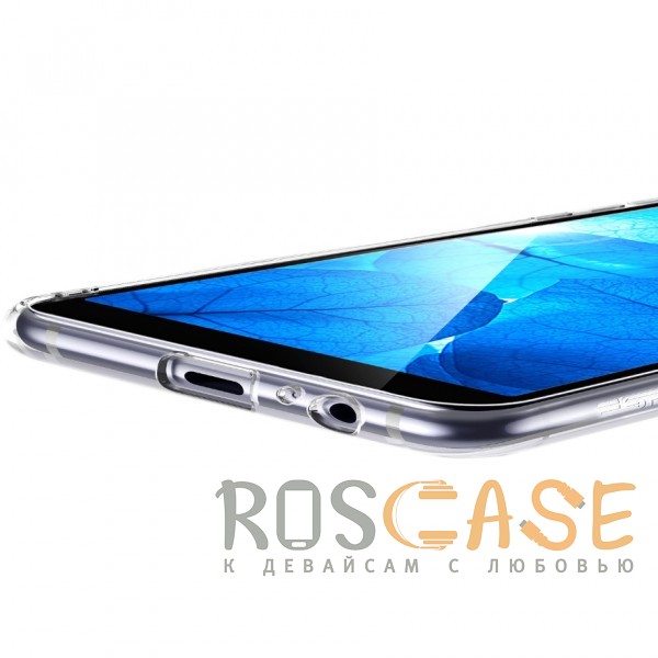 Фотография Прозрачный Ультратонкий силиконовый чехол для Samsung A530 Galaxy A8 (2018)