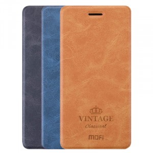 MOFI Vintage | Кожаный чехол-книжка с карманом для Xiaomi Redmi Note 5A / Redmi Y1 Lite