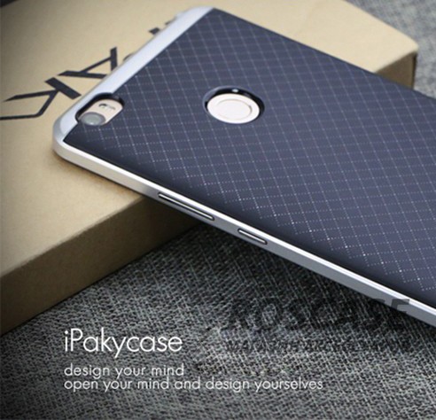 Фотография Черный / Серебряный iPaky Hybrid | Противоударный чехол для Xiaomi Mi Max