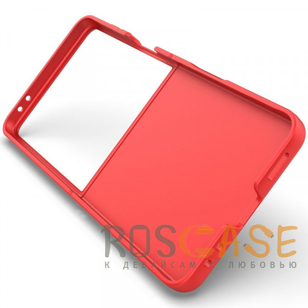 Изображение Красный Flex Matte | Пластиковый чехол с Soft Touch покрытием для Samsung Galaxy Z Flip 7