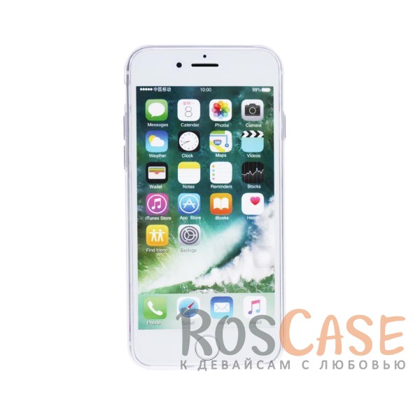 Фотография Лилия Прозрачный силиконовый чехол "Цветочный орнамент" для Apple iPhone 7 / 8 (4.7")