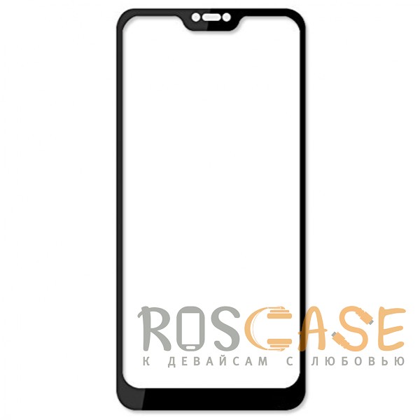 

5D защитное стекло для Xiaomi Mi A2 Lite / Xiaomi Redmi 6 Pro на весь экран (Черное)