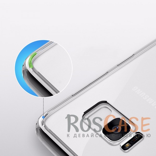 Фото Прозрачный / Transparent Rock Pure | Ультратонкий чехол для Samsung G955 Galaxy S8 Plus из прозрачного пластика
