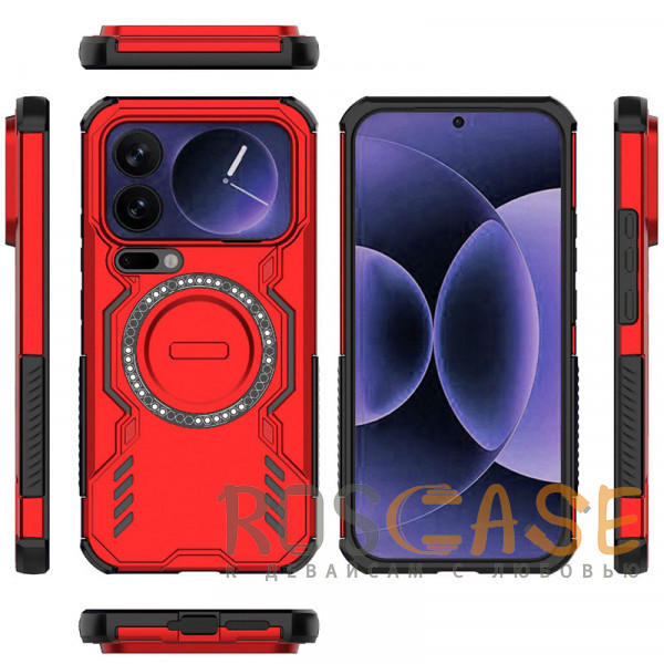 Фотография Красный Mirage MagSafe | Противоударный чехол с поддержкой MagSafe для Xiaomi Mi 17 Pro Max