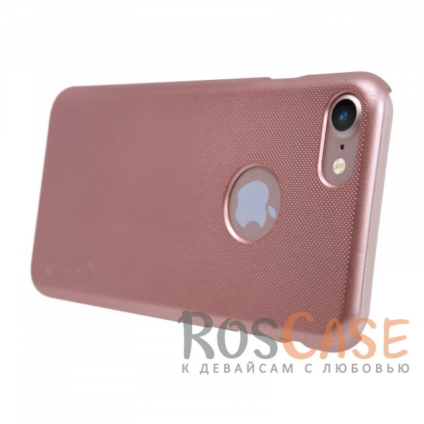Изображение Розовый / Rose Gold Nillkin Super Frosted Shield | Матовый чехол для iPhone 7/8/SE (2020)
