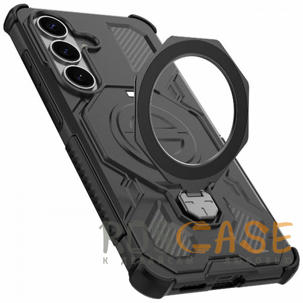 Фото Черный Magnus | Противоударный чехол с Magsafe для Samsung Galaxy S26