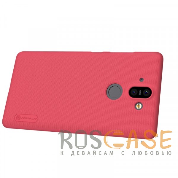 Фотография Красный Nillkin Super Frosted Shield | Матовый чехол для Nokia 8 Sirocco