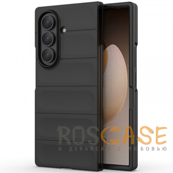 Фотография Черный Flex Matte | Пластиковый чехол с Soft Touch покрытием для Samsung Galaxy Z Fold 7