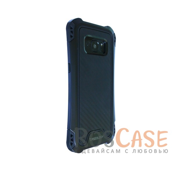 Изображение Черный / Черный Противоударный чехол накладка с эргономичным бампером для Samsung G935F Galaxy S7 Edge
