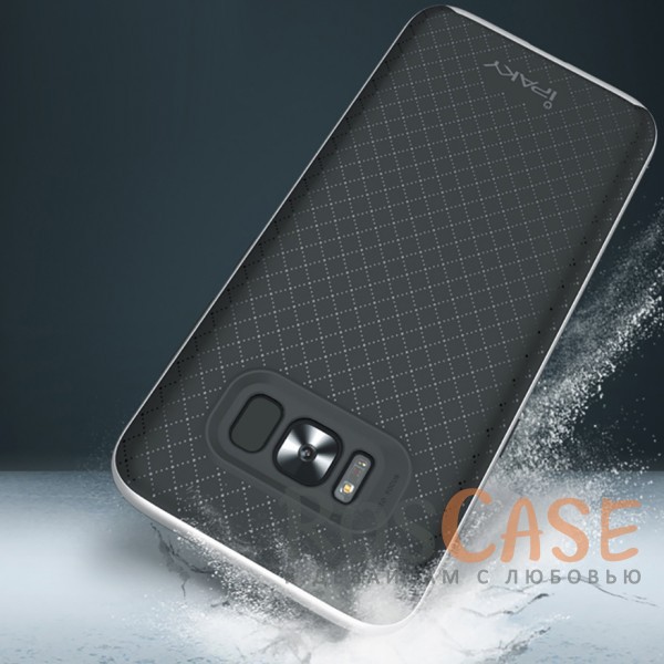Фото Черный / Серебряный iPaky Hybrid | Противоударный чехол для Samsung G955 Galaxy S8 Plus