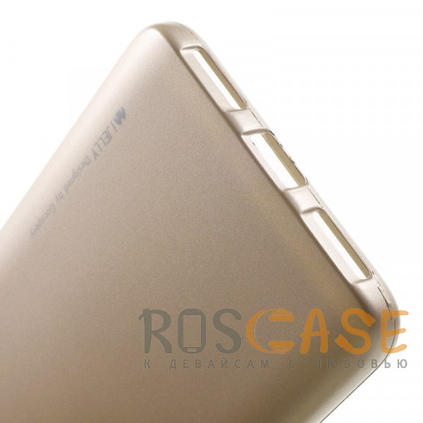 Фото Золотой Mercury iJelly Metal | Силиконовый чехол для Xiaomi Redmi Note 4 (MTK)