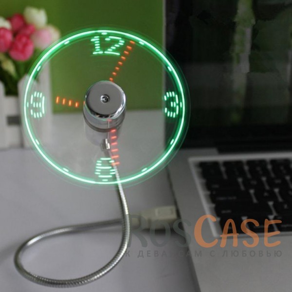 Фотография Гибкая USB лампа / вентилятор / часы