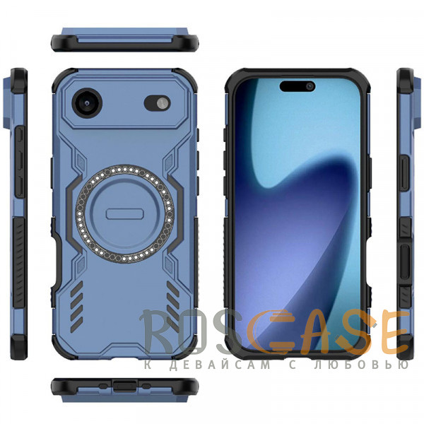 Фотография Синий Mirage MagSafe | Противоударный чехол с поддержкой MagSafe для iPhone 17 Air