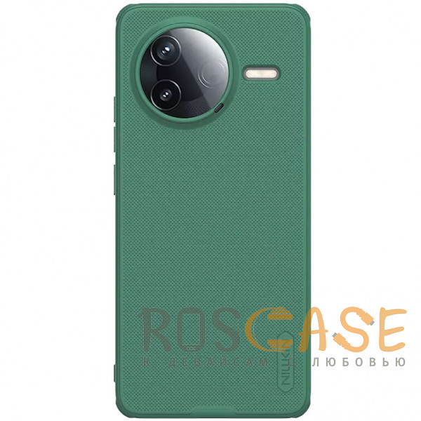 Фото Зеленый Nillkin Super Frosted Shield Pro | Матовый чехол из пластика и ТПУ для Xiaomi Poco F7 Pro / Redmi K80