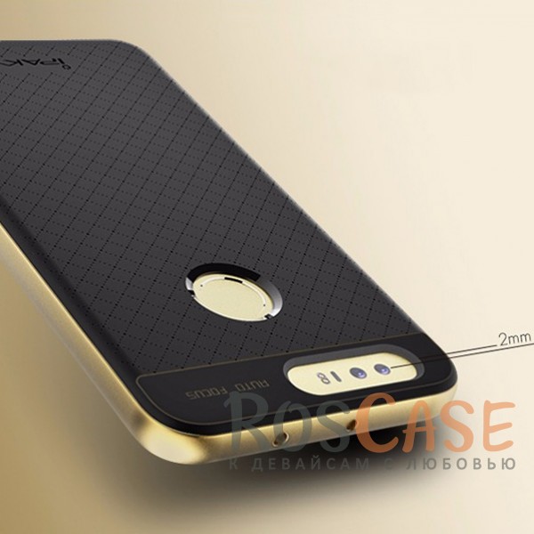Фото Черный / Золотой iPaky Hybrid | Противоударный чехол для Huawei Honor 8