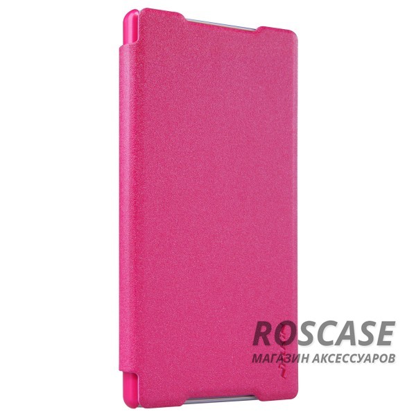 Фото Розовый Nillkin Sparkle | Чехол-книжка для Sony Xperia Z5