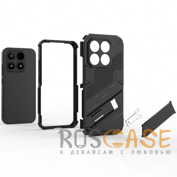 Фото Красный Megatron | Противоударный чехол-подставка для Xiaomi Mi 17 5G с защитой камеры