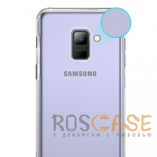 Фотография Бесцветный J-Case THIN | Гибкий силиконовый чехол для Samsung A730 Galaxy A8+ (2018)