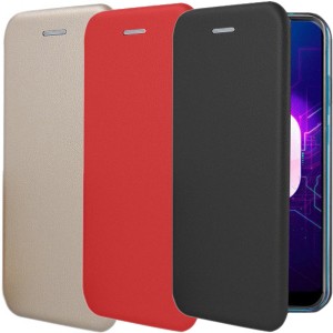 Open Color | Чехол-книжка для OnePlus 6 с функцией подставки и магнитом